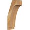 Ekena Millwork 4"W x 6"D x 14"H Imperial Rough Sawn Knee Brace, Western Red Cedar BRC04X06X14IMP00RWR - alternate 1